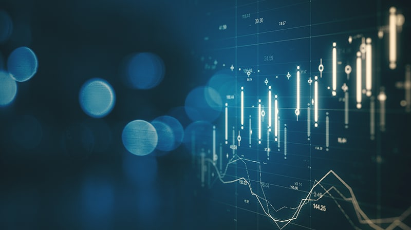 Hington Klarsey: finance and trading charts and infographics